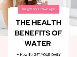 The many health benefits of water