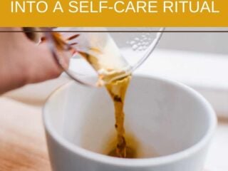 turn morning coffee into a self-care ritual