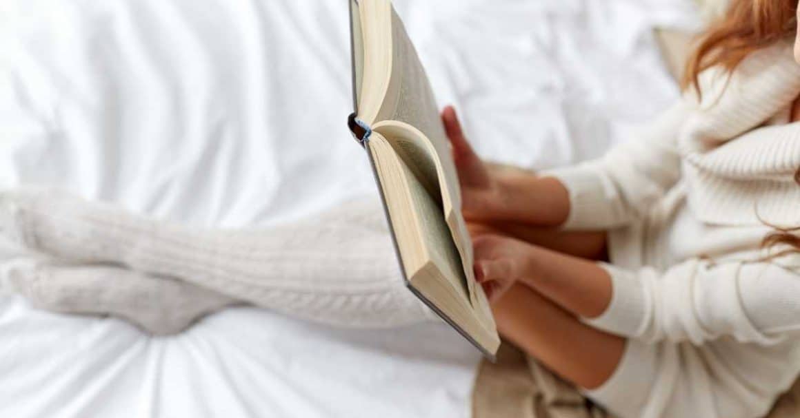 Easy ways start a self-care routine-read a book