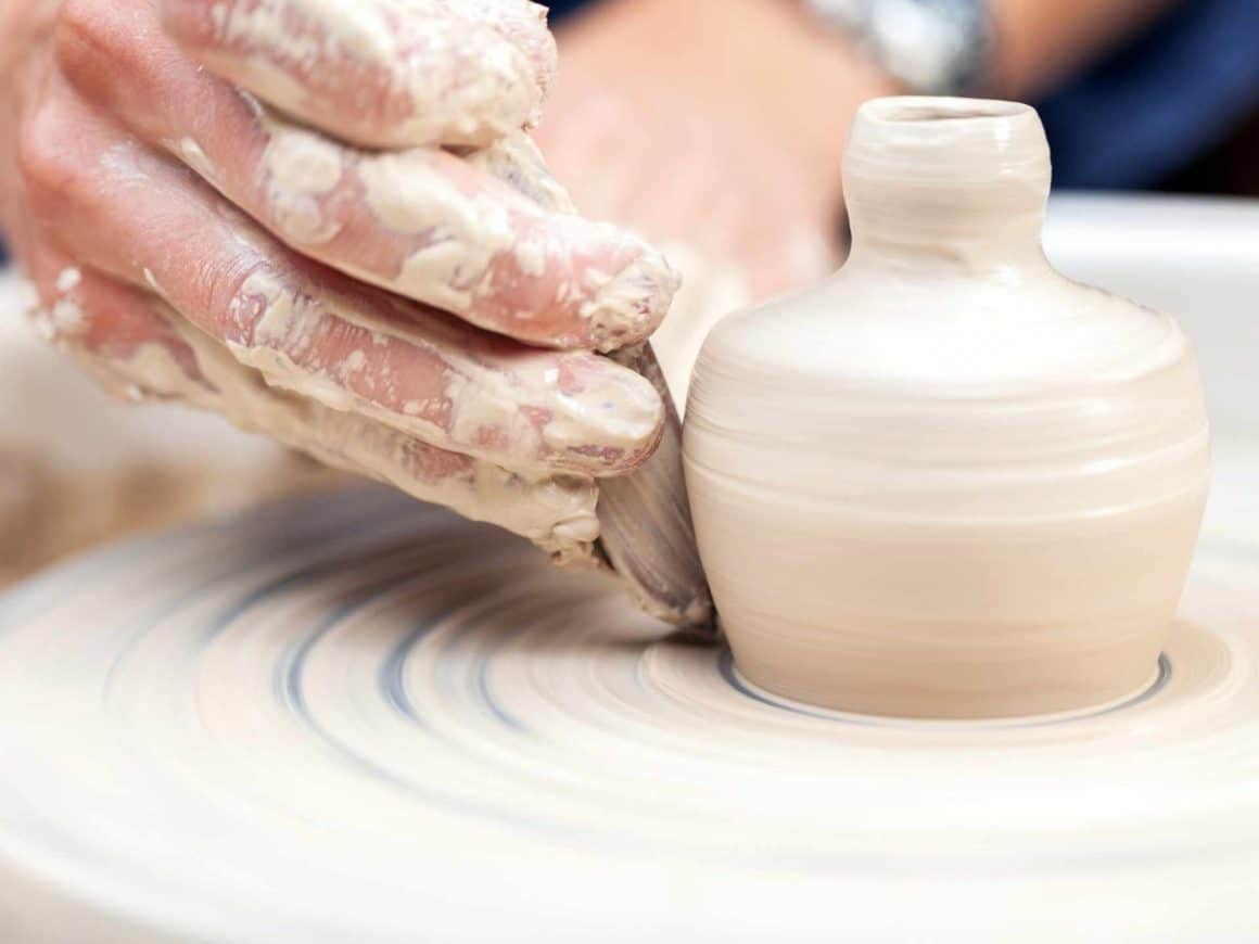 hobbies for. women over 50-learn pottery