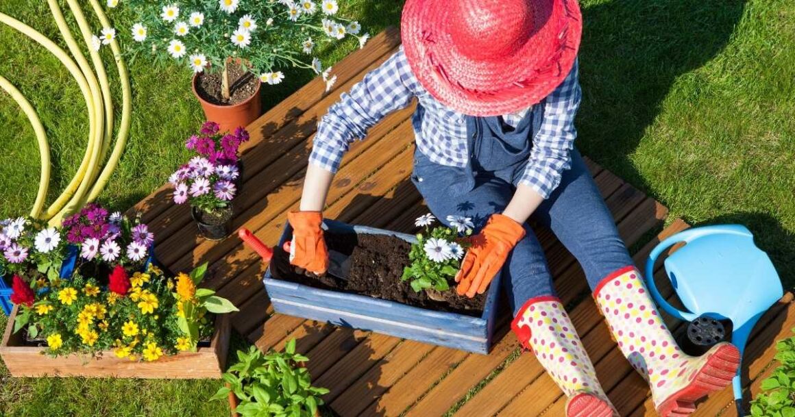 self-care idea-the self-care alphabet-gardening
