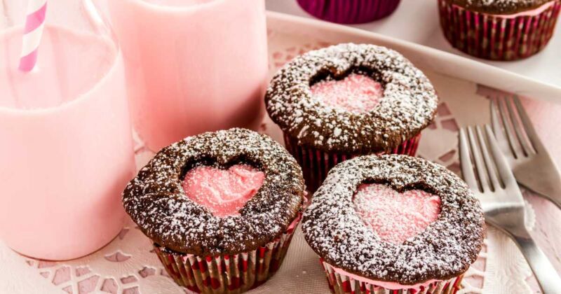 yummy valentines day cupcakes