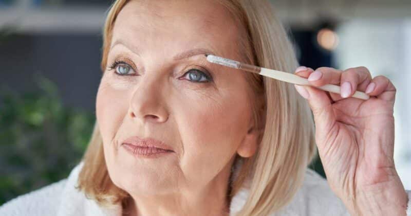 thinning eyebrows and menopause