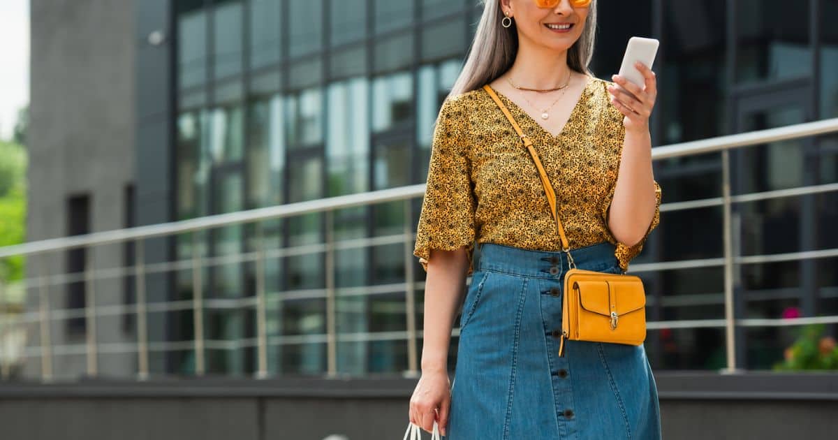 The Best Denim Skirts for Women Over 50