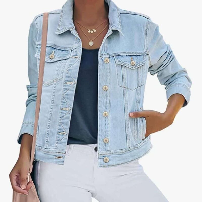 How To Wear A Denim Jacket Over 60 + Best Jean Jackets