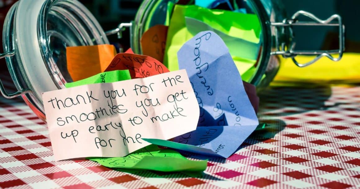 how to make a gratitude jar 1